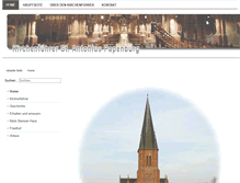 Tablet Screenshot of kirchenfuehrer.antonius-info.de